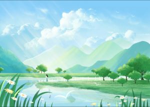 Phông Nền Mùa Xuân, Cắm Trại, Picnic (71)