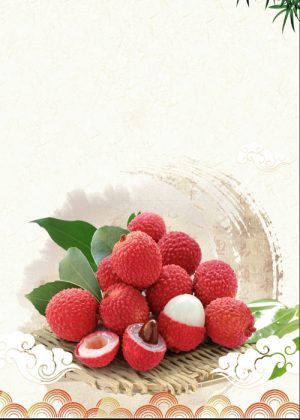 Poster Hoa Quả Đẹp, Quả Vải Thiều (51)