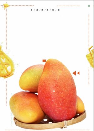 Poster Hoa Quả Đẹp, Quả Xoài (41)