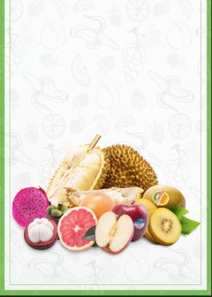 Poster Hoa Quả Đẹp, Sầu Riêng (21)