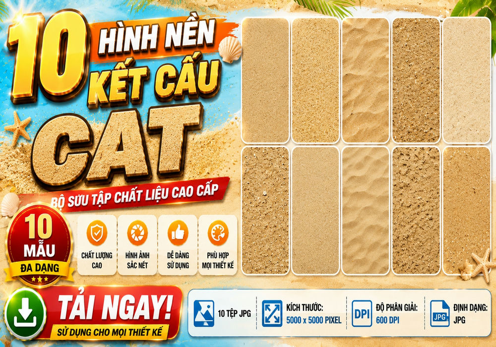 10 Hình nền kết cấu cát