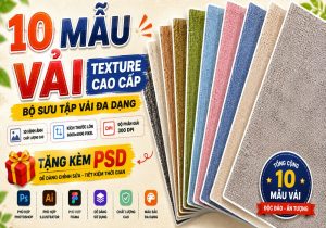 10 Hình nền kết cấu vải
