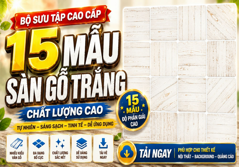 15 mẫu hình nền họa tiết bàn gỗ trắng