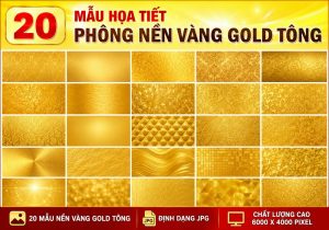 20 Mẫu họa tiết phông nền vàng gold tông chất lượng cao
