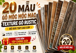 20 mẫu nền vân gỗ mộc mạc