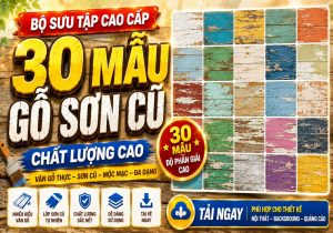 30 hình nền vân gỗ sơn cũ kỹ