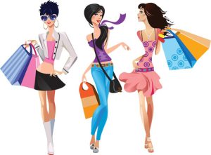 Bộ sưu tập các yếu tố thiết kế thời trang nữ dạng vector 09