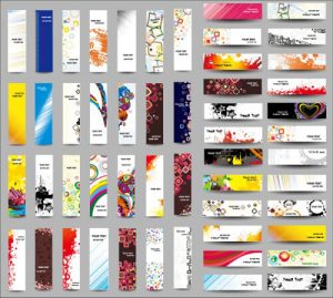 Bộ thiết kế vector trừu tượng hiện đại cho banner