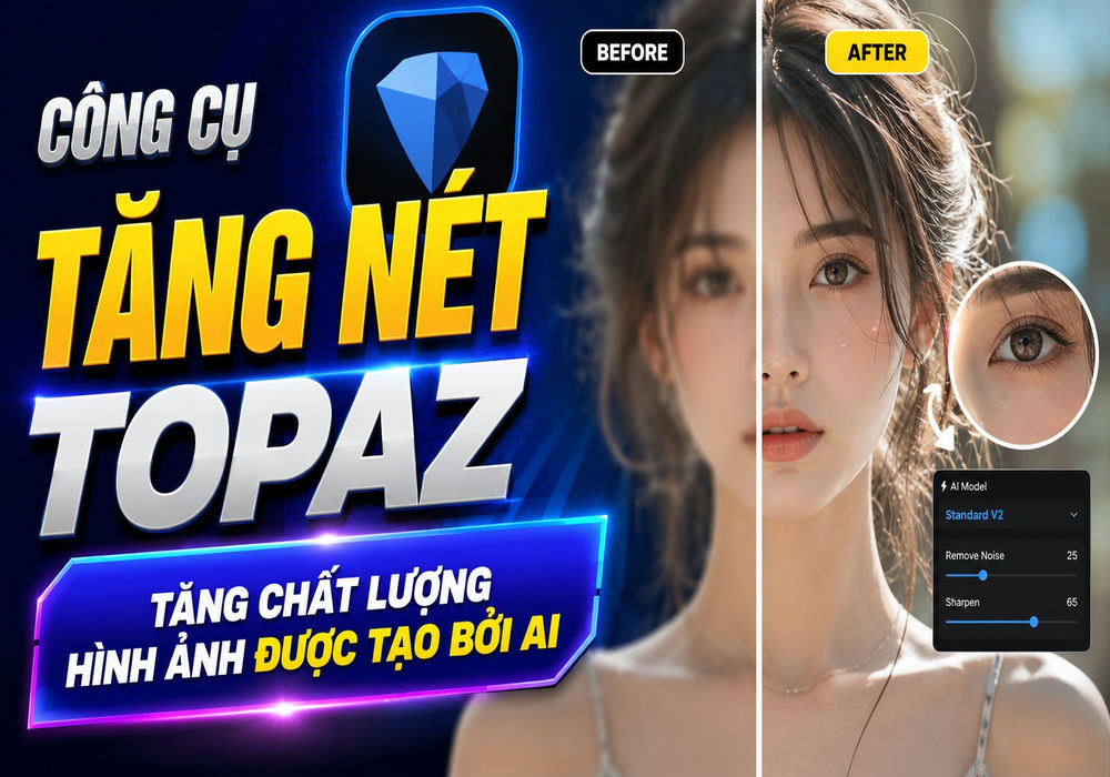 Công Cụ Tăng Nét Topaz AI