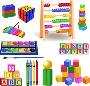 Đồ chơi trẻ em thực tế, thiết kế đồ họa sáng tạo 05