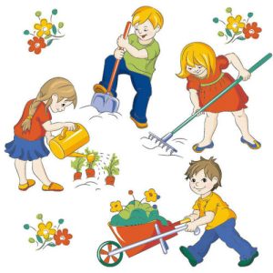 Em Bé làm việc chăm chỉ 1