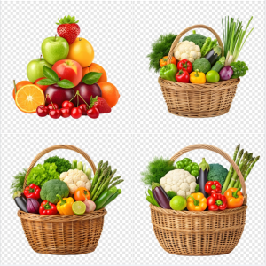 Giỏ Rau Củ Quả Tách Nền