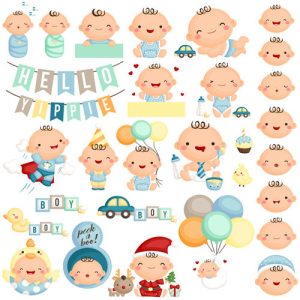 Hình ảnh hoạt hình em bé