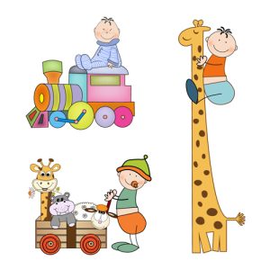 Hình ảnh hoạt hình em bé dễ thương 12