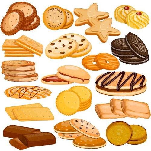 Hình ảnh vector bánh quy