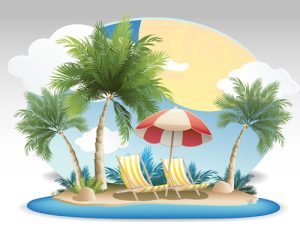 Hình nền du lịch đảo nhiệt đới mùa hè 1