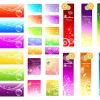Hình nền phong cách giả tưởng 1 vector