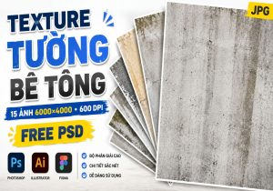Kết cấu tường bê tông đất trơn