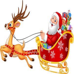Ông già Noel tặng quà Giáng sinh