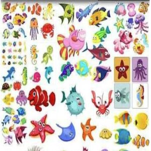 Vector Động Vật Biển, Sinh Vật Biển