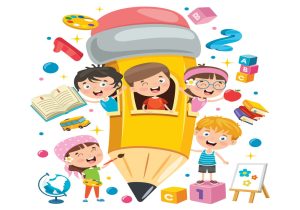 Vector Em Bé, Học Sinh Mầm Non