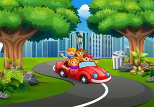 Vector Em Bé Vui Chơi Công Viên 9