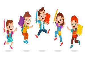 Vector Em Bé Vui Chơi Học Tập  1