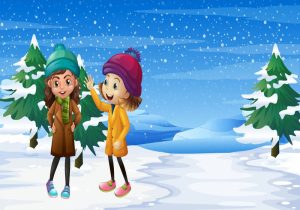 Vector Em Bé Vui Chơi Noel, Giáng Sinh 4