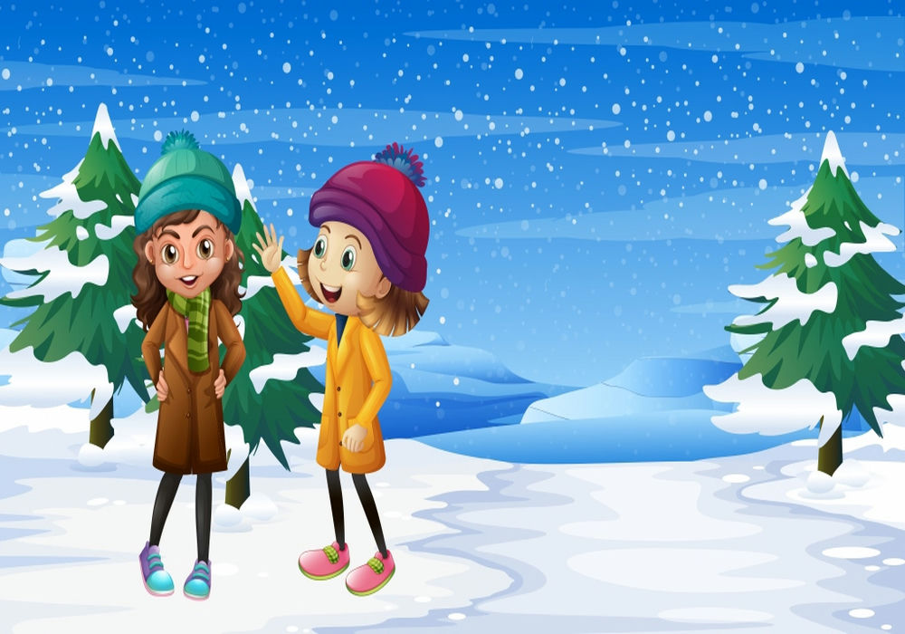 Vector Em Bé Vui Chơi Noel, Giáng Sinh 4