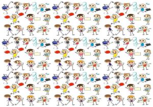 Vector Học Sinh Và Hoạt Động Trò Chơi 5
