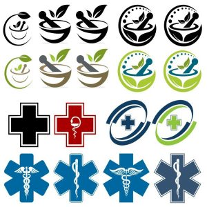 Vector Logo Con Rắn, Logo Dược Phẩm 1