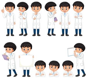 Vector Nhân Vật Bác Sĩ, Y Tá 10