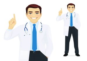 Vector Nhân Vật Bác Sĩ, Y Tá 3