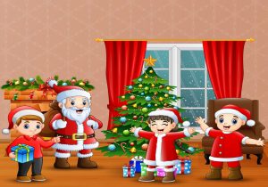 Vector Noel, Gia Đình Vui Giáng Sinh 13