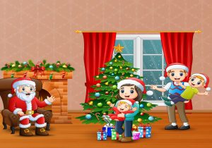 Vector Noel, Gia Đình Vui Giáng Sinh 14