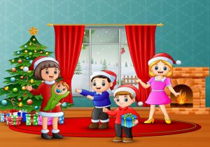 Vector Noel, Gia Đình Vui Giáng Sinh 2