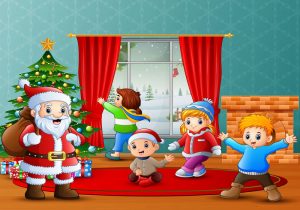Vector Noel, Gia Đình Vui Giáng Sinh 3