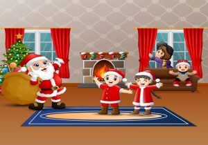 Vector Noel, Gia Đình Vui Giáng Sinh 5