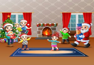 Vector Noel, Gia Đình Vui Giáng Sinh 6