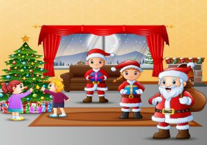 Vector Noel, Gia Đình Vui Giáng Sinh 7