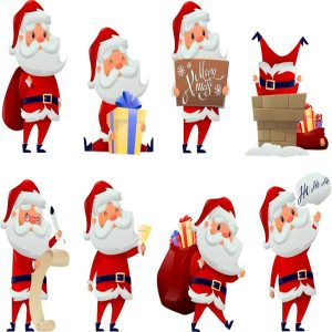 Vector Ông Già Noel, Vector Giáng Sinh