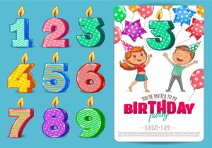 Vector Sinh Nhật, Happy Birthday
