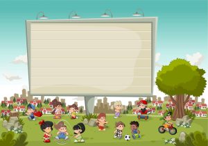 Vector Trẻ Em Thám Hiểm Khu Rừng 1