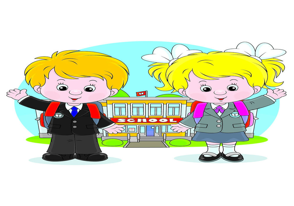 Vector Trẻ Em Trở Lại Trường, Back To School 4