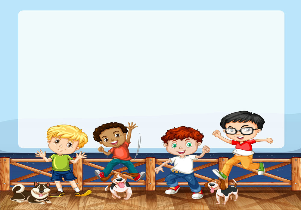 Vector Trẻ Em Vui Chơi 4