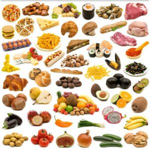 vector miễn phí về các loại thực phẩm khác nhau