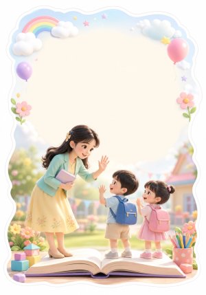 Mẫu Bảng Chào Mừng Năm Học Mới (16)