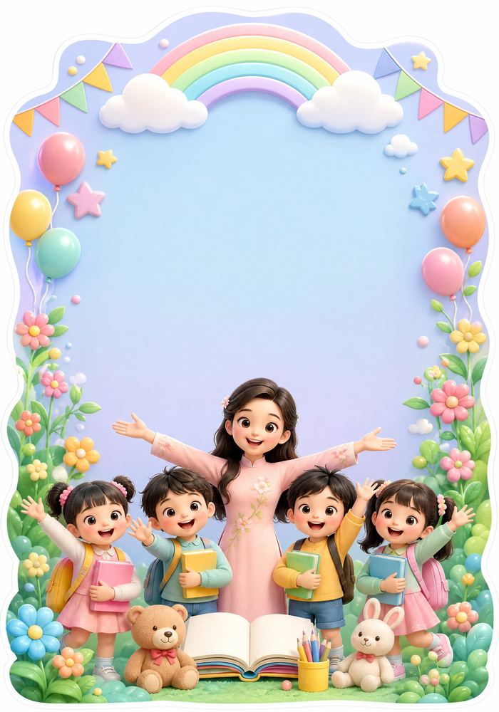 Mẫu Bảng Chào Mừng Năm Học Mới (18)