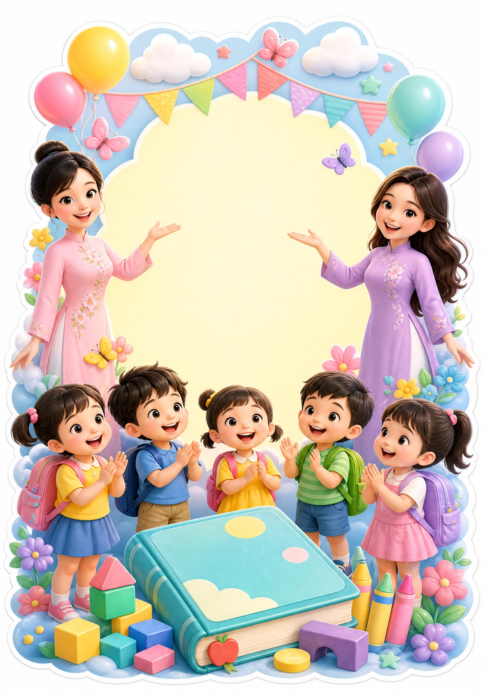 Mẫu Bảng Chào Mừng Năm Học Mới (20)