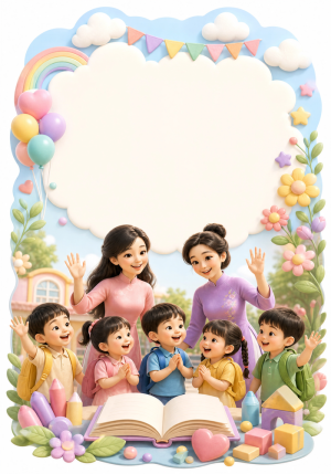 Mẫu Bảng Chào Mừng Năm Học Mới (29)